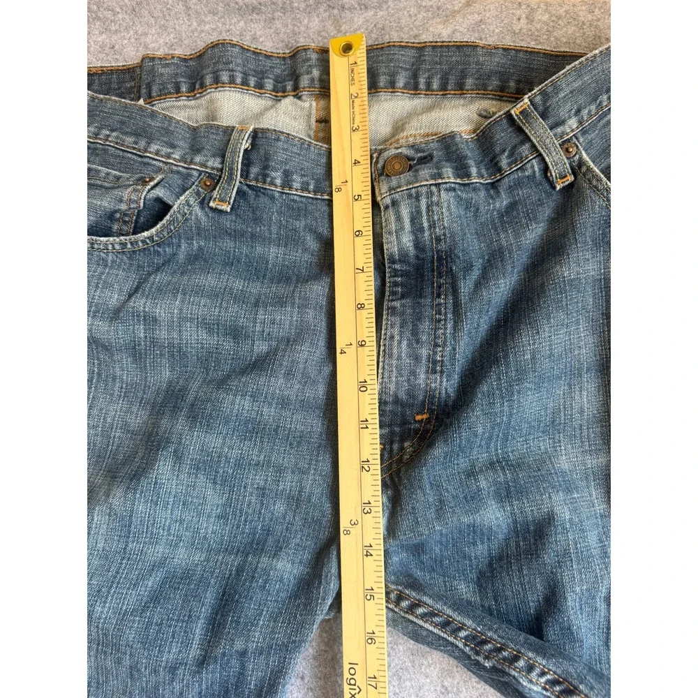 Levi's 559 Relaxed Straight Jeans Men's 42x30 Blue Medium Wash Denim Casual Work